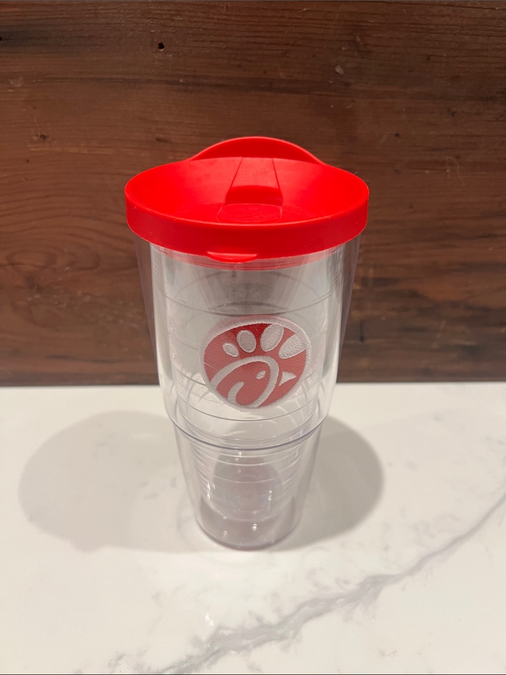 🔥‼️Chick-fil-A Red Logo Travel Tumbler with Lid‼️🔥
